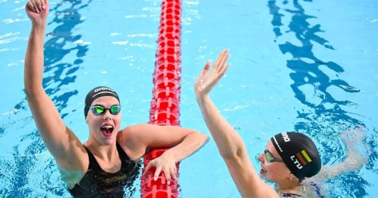 Another record of Ieva Jurkūnaitė at the Lithuanian swimming championship | Sports