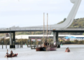 Cracks found inside giant ‘fishhooks’ of famous Whangārei bridge
