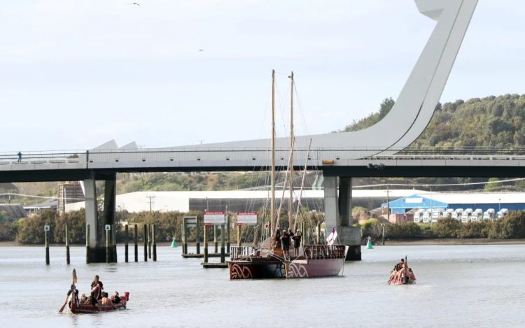 Cracks found inside giant ‘fishhooks’ of famous Whangārei bridge