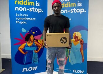 Flow Antigua Awards First Chromebook to Brent Kirby in Riddim and Rewards Promotion