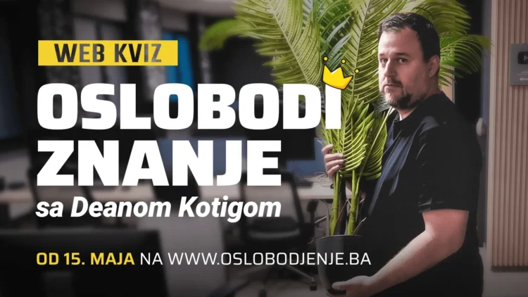 Lost the bet, won the quiz: Dean Kotiga is coming to Oslobodjenje.ba