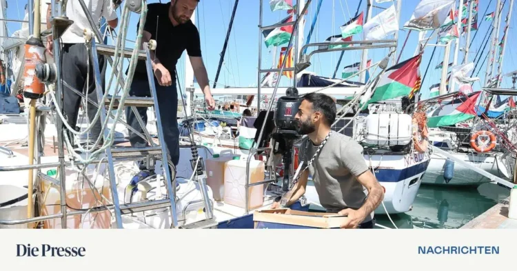 Gaza Strip: Israel intercepts more than 20 aid ships and arrests activists – DiePresse.com