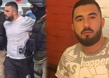 Part of Nikla’s criminal group led by Marklen Haka, Aurel Deliu is arrested! He challenged the officers with a weapon, wearing a police badge and thousands of euros