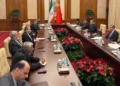 Meeting of the foreign ministers of China and Iran in Beijing