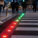 Traffic lights have been moved to the ground: A remarkable change in pedestrian crossings