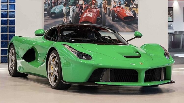 Jay Kay’s rare green Ferrari LaFerrari sells for nearly €5 million in Monaco – NEWS.MC