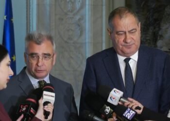 Marian Neacșu and Petrișor Peiu announce PSD-AUR censure motion against Ilie Bolojan: “The goal is to reach early elections” VIDEO