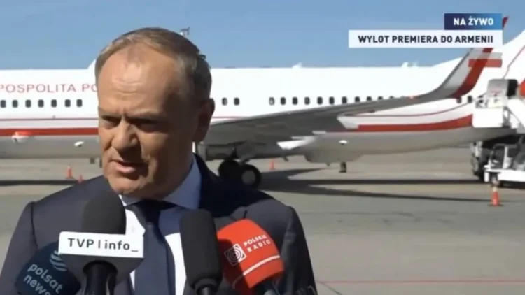 Dinner More Important Than Constitution Day? Tusk Already in Armenia Despite Summit Starting Tomorrow
