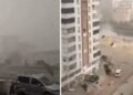 VIDEO | A powerful storm hit Turkey, trees and roofs flew – a torn solar panel killed a girl