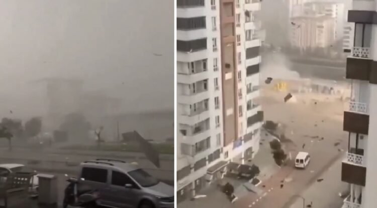VIDEO | A powerful storm hit Turkey, trees and roofs flew – a torn solar panel killed a girl