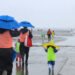 Rain, gusty winds expected through Monday morning
