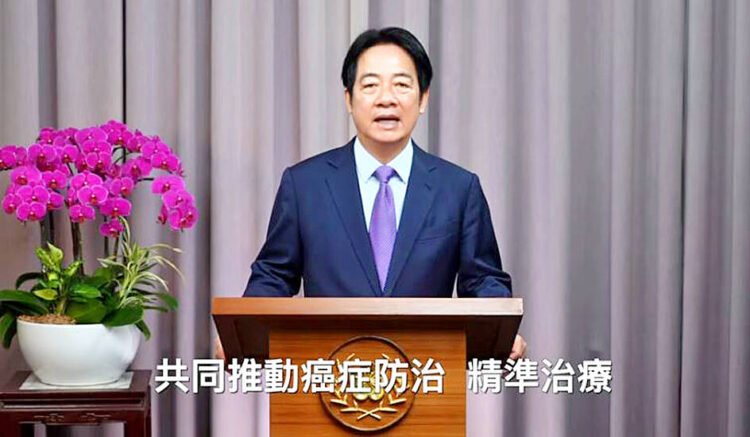 President touts counter-cancer plan – Taipei Times