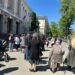 In Chisinau, a flash mob was held near the building of the Ministry of Internal Affairs in memory of Lyudmila Vartik