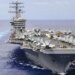 Orsi visited the aircraft carrier USS Nimitz and whites denounce that the Constitution was violated by the entry of a US aircraft into Uruguay
