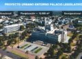 A CAIF, a plaza with a roof terrace and the closure of a ring for traffic: what Carolina Cosse’s proposal to expand the Legislative Palace says