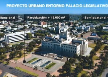 A CAIF, a plaza with a roof terrace and the closure of a ring for traffic: what Carolina Cosse’s proposal to expand the Legislative Palace says
