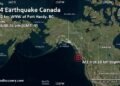 Weak Mag. 2.4 Earthquake – North Pacific Ocean, 71 km South of Marshall Island, British Columbia, Canada, on Tuesday, May 5, 2026, at 08:26 pm (GMT -9)