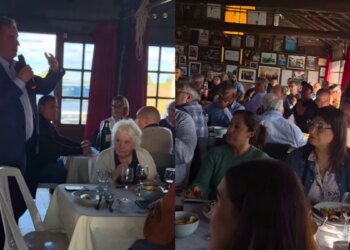 Orsi took up Mujica’s tradition and led a Labor Day lunch at Quincho de Varela: May is the month of old Pepe