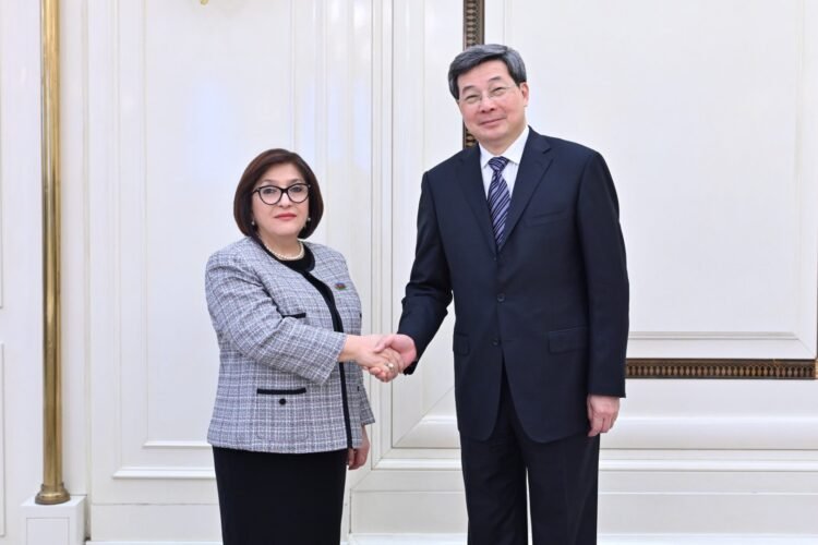Speaker of Azerbaijani Parliament meets with Director of Chinese Cyberspace Administration (PHOTO)