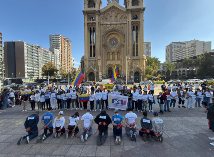 Photos: Venezuelans around the world demand freedom for political prisoners