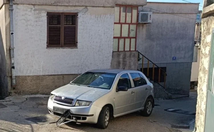 The arrogant driver fled from the police in Trebinje and disturbed the citizens, the chase ended with his arrest