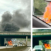 Traffic disruption: Car catches fire near France-Luxembourg border on A3 motorway