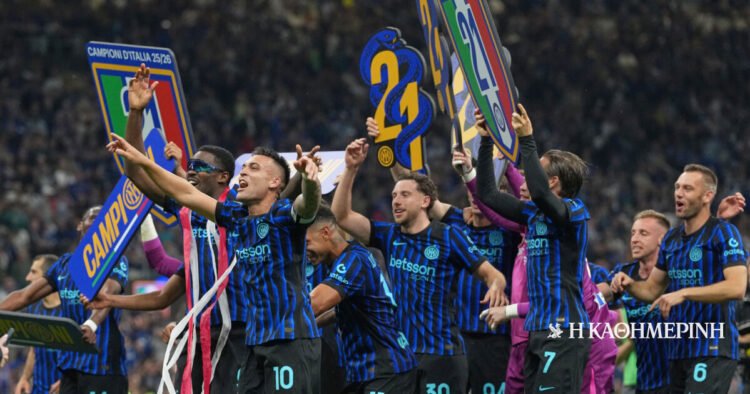 “Crows” over the title of Inter