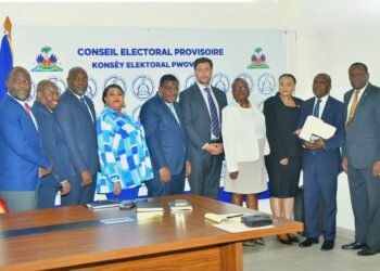 The CEP meets the political director of the Gang Suppression Force in Haiti