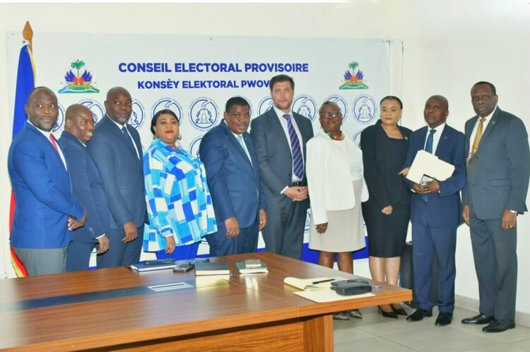 The CEP meets the political director of the Gang Suppression Force in Haiti