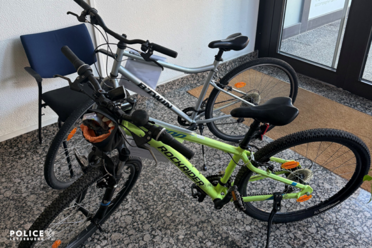 Public appeal: Ettelbruck police issue appeal over seized bikes