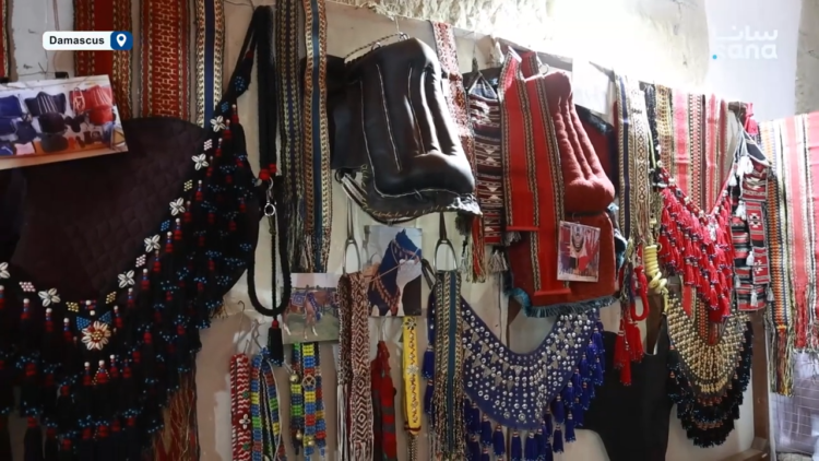 Damascus Citadel Hosts “Rose and Heritage” Exhibition of Syrian Crafts