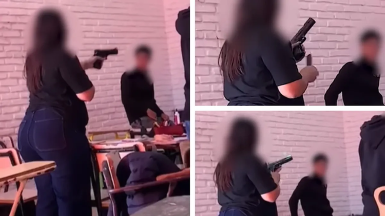 VIDEO: 15-year-old student entered a high school in Salto with a compressed air gun