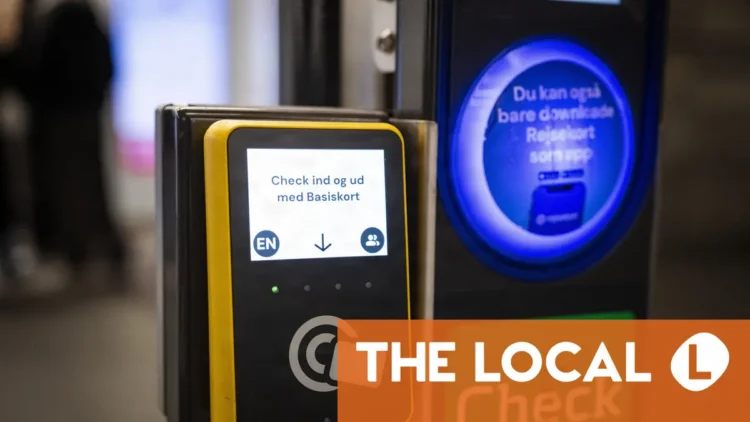 How does Denmark’s new base card travel card system work?