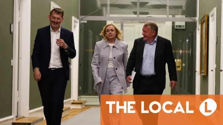 Danish Moderates in talks with right-wing parties despite negotiations with the left