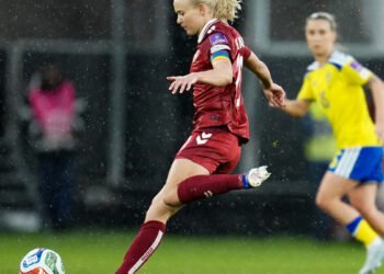 Continued uncertainty over Pernille Harder’s availability for World Cup qualifier against Sweden