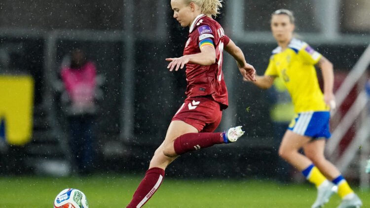 Continued uncertainty over Pernille Harder’s availability for World Cup qualifier against Sweden