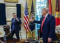 Polish president meets Trump twice, attends banquet as sole foreign leader