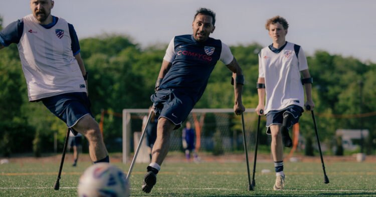U.S. Amputee World Cup Contenders Are Fierce on Crutches