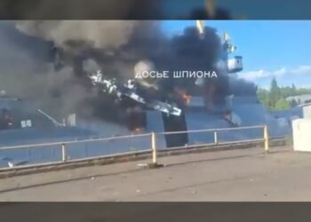 In the Baltic Sea – a powerful blow to the Russian fleet: the effects of the attack were shown up close