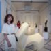 Halla al-Jari presents first solo sculpture exhibition in Damascus