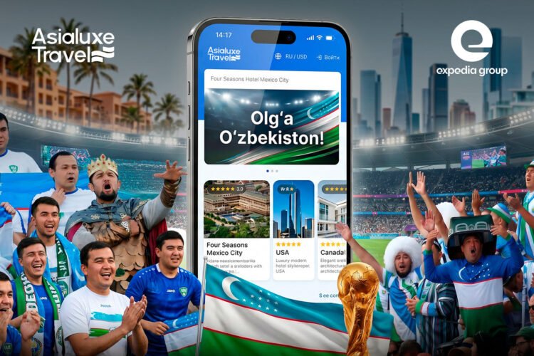 The American company Expedia Group and Asialuxe Travel started booking hotels for fans of the Uzbekistan national team during the 2026 World Cup.