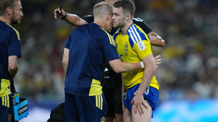 3 hours agoGudmundsson's reassuring message after Sweden's World Cup opener: No harm doneGabriel Gudmundsson was badly injured and had to be substituted in the second half of Sweden's World Cup opener against Tunisia.