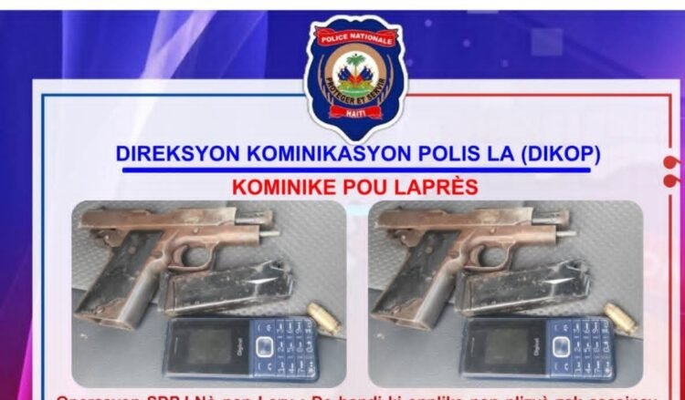 Cap-Haitien: two alleged bandits killed during a police operation in Lory