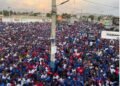 Gonaïves: a human tide parades in support of the national selection before its entry into the World Cup