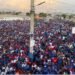 Gonaïves: a human tide parades in support of the national selection before its entry into the World Cup