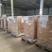 The election materials were distributed in the municipalities, under strict security measures