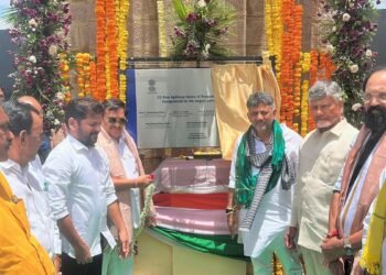 New gates of Tungabhadra dam inaugurated