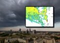 Submitted a new forecast: announcing where the storm is moving