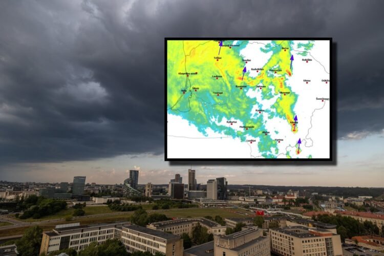 Submitted a new forecast: announcing where the storm is moving