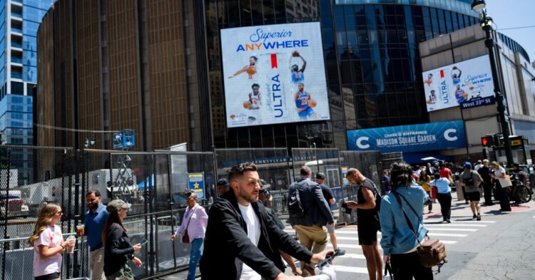 Strict Security Around MSG Is Back for Knicks Game 4